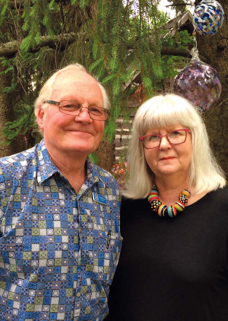 Owners John and Peg Lowry. Photo by Sue Anschutz